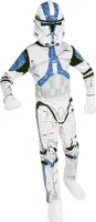 Star Wars - Kostüm ‘” ’"Clone Trooper"“ - Jungen BN5474 (S) (Weiß/Blau)