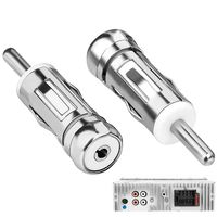 KFZ Radio Antenne Adapter Stecker ISO Kupplung Buchse DIN Auto PKW Adapter