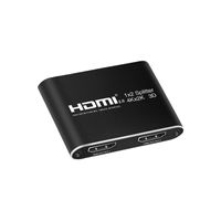 HDMI-Splitter 1x2 Verteiler für 2 Bildschirme 3D / 4K / 1080p