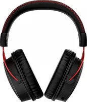 HyperX Cloud Alpha - bezdrôtová herná náhlavná súprava (čierno-červená) HP Farba produktu: čierna, červená, Typ produktu: náhlavná súprava, Technológia pripojenia: bezdrôtová, Spôsob použitia: tlmená, Odporúčané použitie: hranie, Konštrukcia náhlavnej súpravy: Typ mikrofónu: Headset