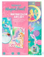Kreativset Aquarell Einhorn und Fee