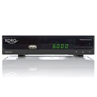 XORO Digitaler DVB-S2-Receiver HRS2610, Einkabeltauglich, USB, LAN, Farbe: Schwarz