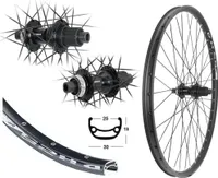 Hinterrad 27,5 Zoll Disc 25-584 Shimano Steckachse 12x142 12-fach Microspline