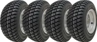 koleso na kosačku na trávu 16x7.50-8 4vrstvová pneumatika P332 Oceľový ráfik 25 mm ložisko (sada 4)