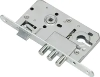 KOTARBAU® Einsteckschloss 72/50 mm Türschloss Bolzen Sicherheitsschloss Universal L/R Schlösser Verschlussriegel Innen/Außenbereich