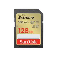 SanDisk SDXC Extreme 128 GB Klasse 10 UHS-I 180 MB/s 90 MB/s