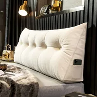 Rückenstützkissen Für Bett Und Sofa,Removable Cover,60x50x20cm