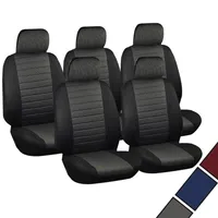 NURCIX 9PCS 5-Seats Auto Leder Sitzbezüge Sets, Für BMW 5 Series/6 Series/7  Series/8 Series Car Wasserdicht Atmungsaktiv Anti-Rutsch Bequem Protectors  Innenraum Zubehör,D/Red : : Automotive