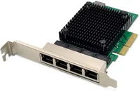 DIGITUS Netzwerkkarte 4Port RJ45 RTL8125B 2,5GBits ServerNIC