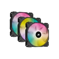 Corsair iCUE SP120 RGB ELITE - sada ventilátorov do systémovej skrine - 120 mm (balenie 3 ks)