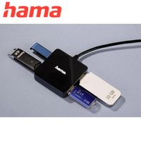 Hama USB-2.0-Hub 1:4, bus-powered, Schwarz