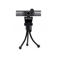 4K Webcam AF Autofokus Webcam Eingebautes Mikrofon Plug and Play mit Datenschutzabdeckung Mehrstufige eingebaute Lautsprecher Schwarz