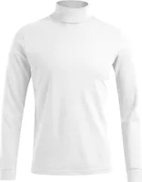 Rollkragen Langarmshirt Plus Size Herren, Weiß, XXXL