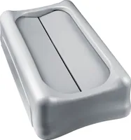 Schwingdeckel, Rubbermaid - Grau