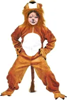 Löwenkostüm Löwe Löwen Lion Kostüm Overall Karneval Kinder Fasching Junge Tier 104