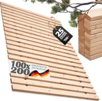 stabilster Rollrost Lattenrost Bettgröße 100x200cm 0 - 500kg Flächenlast Marke " TUGA - Holztech "