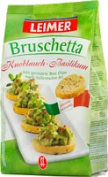 Leimer Bruschetta toastové chipsy česnek a bazalka 150g