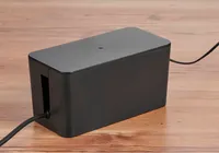 MediaRange Kabelbox klein 223x118x114mm schwarz