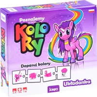 Hra Spoznávanie farieb vzdelávacie puzzle GR0456
