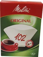Melitta 6659226 Filtertüten Größe 102 für Kaffeemaschinen | 80 Stück