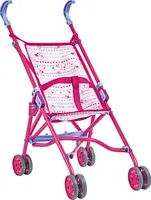 Simba Puppenbuggy - faltbarer Puppen Buggy in pink