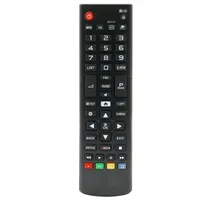 fasient1 RC-1192 Fernbedienung schwarz Universal-TV-Fernbedienung für LCD-Fernseher Innovative Tastatur-Fernbedienung 