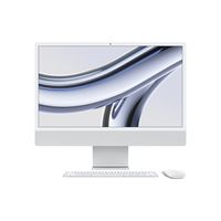 Apple iMac 24 2023 Silber M3 Chip mit 8-Core CPU 8-Core GPU und 16-Core Neutral Engine 24 256GB MagicKeyboard  Deutsch macOS 8 GB kein Gigabit Ethernet Magic Maus