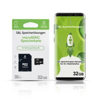 microSD Speicherkarte für Samsung Galaxy S8 - Speicherkapazität: 32 GB