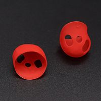 Silikon-Ohrstöpsel Ohrpolster Auslaufsicher Rutschfeste Kopfhörer-Kappen in Rot für Samsung Galaxy Buds Live Bluetooth-Headset