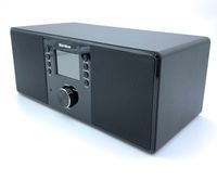 Karcher DAB 7000i Internetradio (DAB+ / UKW-RDS, WLAN & Bluetooth, USB-Anschluss, AUX-IN, Wecker mit Dual-Alarm) schwarz