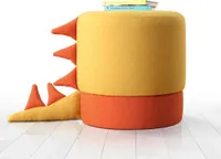 Hanah Home, Moouv- FLF1330, žltá, klasický vankúš, 50% bavlna / 50% zamat