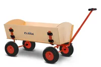 Eckla Bollerwagen - Eckla-Long-Trailer, Zerlegbar, Länge 100 Cm, Pannensichere Bereifung 77902