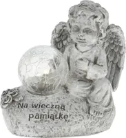 Figúrka anjela náhrobná sviečka na večnú pamiatku