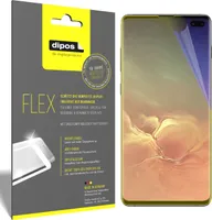 3x ochranná fólia pre Samsung Galaxy S10 Plus, 100% pokrytie displeja, dipos Flex