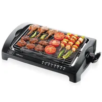 Elektrische Grillplatte 1800W Teppanyaki-Grill Elektrogrill 90x23cm BBQ  Grill