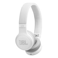 JBL Live 400BT - Kopfhörer - Kopfband - Anrufe & Musik - Weiß - Binaural - Berührung JBL