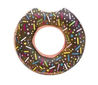 K Intex Donut angebissener 107cm Schwimmring Schwimmreifen Aufblasring Meer 
