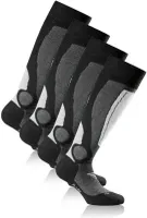 ROHNER Basic Ski 2 pack ponožky šedé 35-38