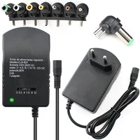 Universal-Stecker-Netzteil 3V-12V einstellbar mit USB-C & diversen