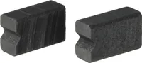 vhbw 2x Kohlebürste 6,25 x 4 x 10 mm kompatibel mit Bosch Benvenuto TCA5802 - classic, TCA5608 - venezia Kaffeemaschine, Mahlwerk, Mahlwerksmotoren