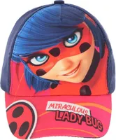 Miraculous Ladybug Kinder Baseball Kappe Basecap – Blau / 52