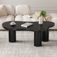 MERAX Couchtisch Wolke Beistelltisch Scandi, Wohnzimmertisch, Kaffetisch, Breite:107cm