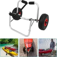 Yakimz kajak vozík kanoe vozík čln vozík transportný vozík surfovať vozík skladací čln príves 80kg