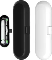 2 Stück Zahnbürsten Reisebox, Elektrische Zahnbürsten Etui Zahnbürste Behälter, für Braun Oral b Elektrische Zahnbürste Seri