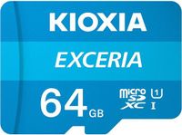 Kioxia Exceria - 64 GB - MicroSDXC - Klasse 10 - UHS-I - 100 MB/s - Class 1 (U1)