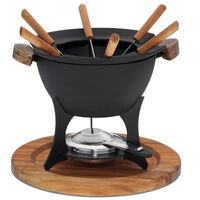 kela 16644 Fondue-Set Country, 11-teilig (1 Set)