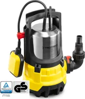 TROTEC Schmutzwasser-Tauchpumpe TWP 9000 ES Edelstahlpumpe 15.000 l/ h 900 Watt