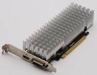 GIGABYTE GeForce GT 1030 Silent Low Profile 2G Grafikkarte (GDDR5, DVI, HDMI)