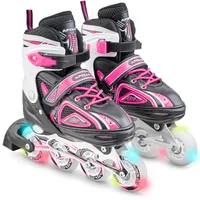 Apollo Super Blade - Regulowane rolki L (39-42) - różowe