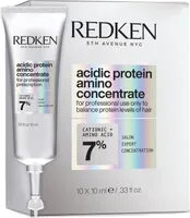 Redken - Acidic Bonding Concentrate - Protein Amino Concentrate - Pre/post treatment for damaged or unruly hair - 10 x 10 ml